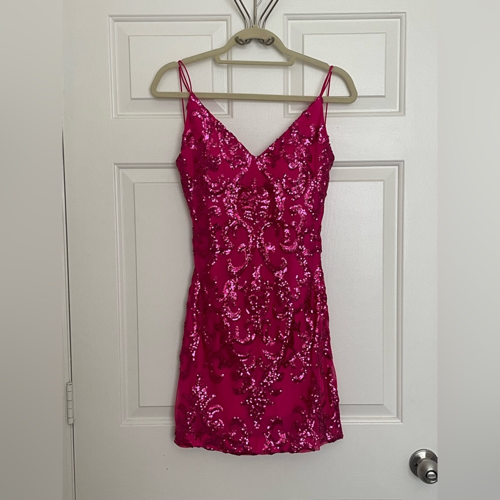 Pink homecoming dress